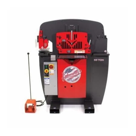Edwards Coper Notcher, 212 X 4 X 516 In Maximum Notching Dimensions, 114 In Stroke, 5 Hp, 3Phase AC1014-S